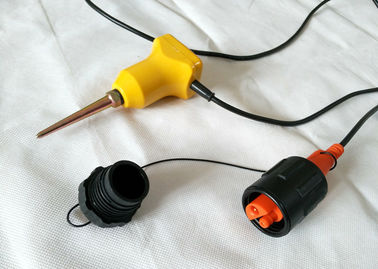 Géophone séismique vertical 5Hz basse fréquence avec le connecteur masculin de KCK