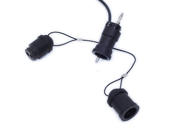 Le connecteur/double élevés de géophone de sensibilité finit le connecteur de Kooter