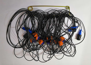 qualité  SG10 Seismic Geophone String 10Hz With SH17-WCR-2M2F Connector Usine