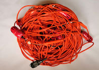 24 connecteurs femelles de Pin de la longueur 61 du câble 10Hz 135m d'hydrophone de la Manche