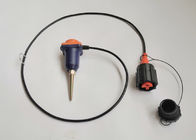 Verticale élevée du géophone 5Hz de sensibilité avec le connecteur de KCK, sensibilité 80V/m/s, utilisée pour le gaz et la recherche de pétrole