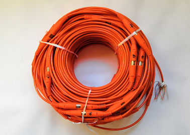 Le câble de basse tension/la Manche séismiques câble 24 de résistivité a adapté le service aux besoins du client