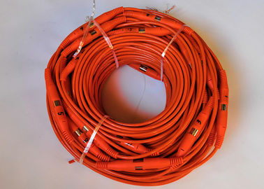 5 mètres ont espacé le câble séismique de résistivité de câble/32 Manche qui respecte l'environnement